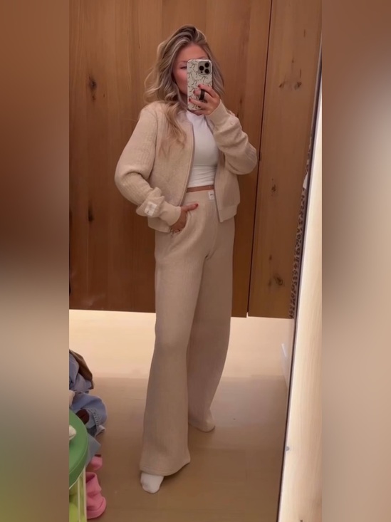 aerie Pants - Coffee run set